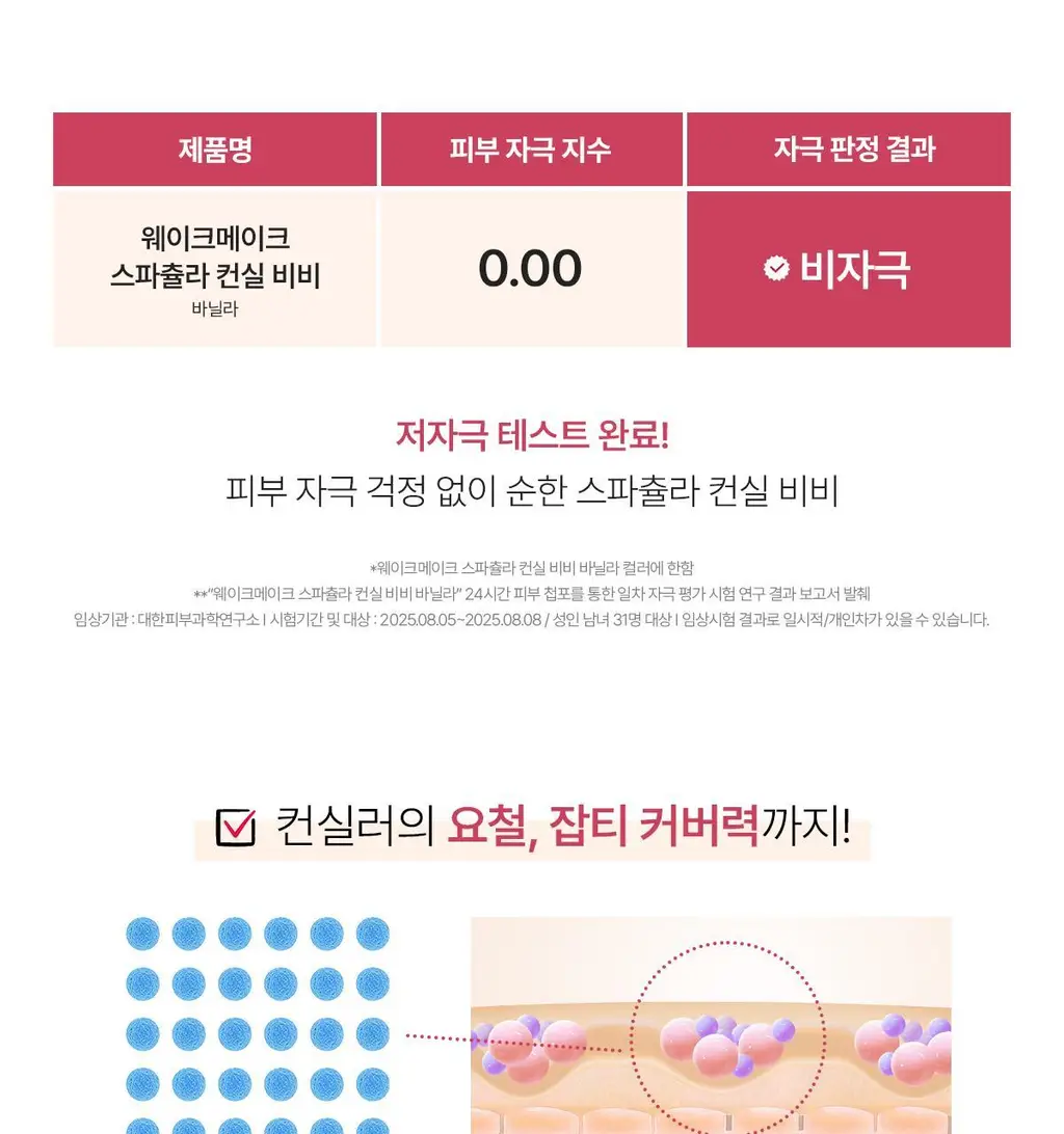 [NEW/슥착비비] 웨이크메이크 스파츌라 컨실 비비 3COLOR 상세페이지 18